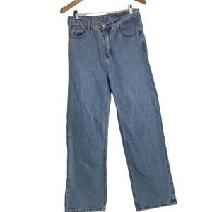 SHEIN 90's inspired Wide Leg Jeans Size Medium 8/10